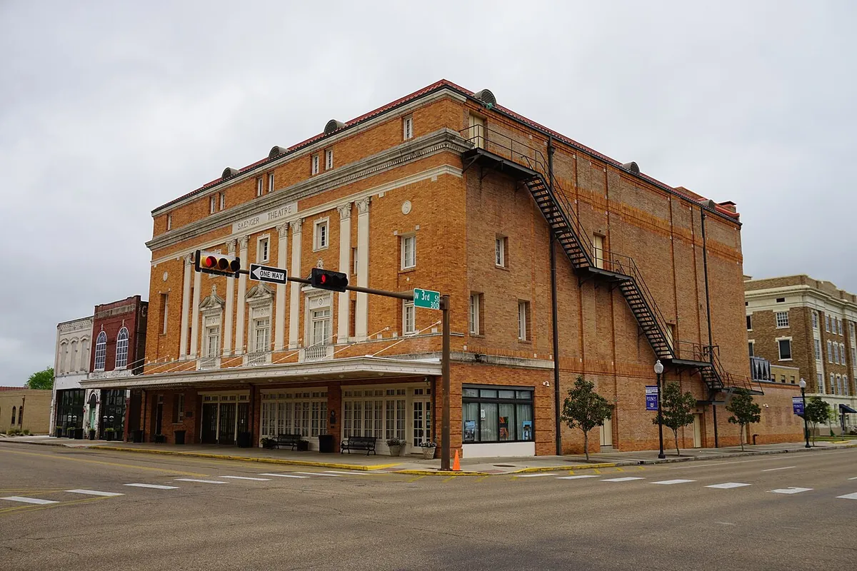 The Perot Theatre, a 1924 landmark in downtown Texarkana
